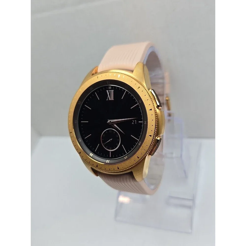 Samsung Galaxy Watch 43mm SM-R810 Bluetooth Rose Gold Smartwatch *READ